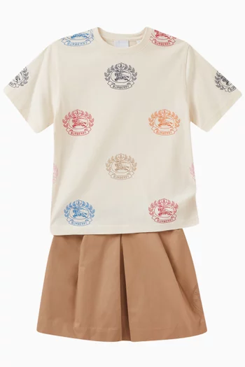 Sidney Logo T-shirt in Cotton