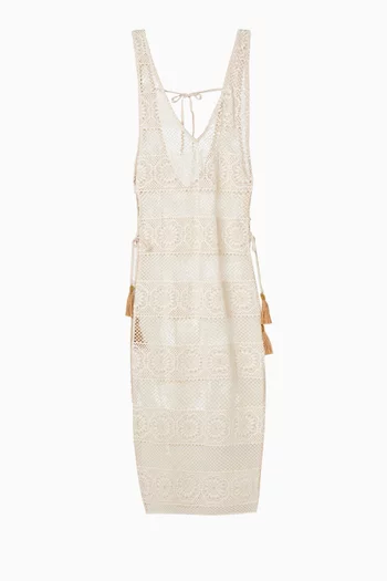 Joy Cover-up Dress in Sheer Lace