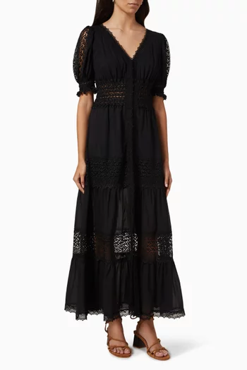 Clemence Maxi Dress in Cotton