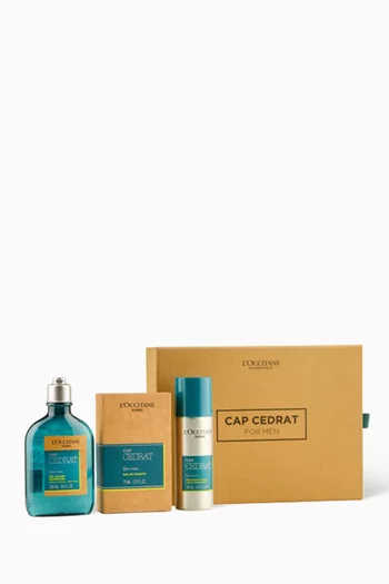 Cap Cedrat Men's Gift Box, 19% savings