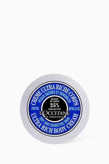 Shea Butter Ultra Rich Body Cream, 200ml
