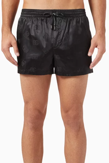 Logo Swim Shorts in Nylon