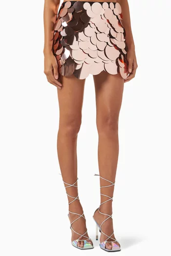 Rue Low-rise Mini Skirt in Sequin