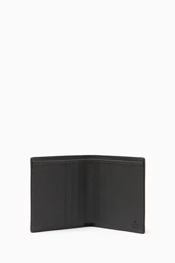 Ophidia Wallet in GG Supreme Canvas