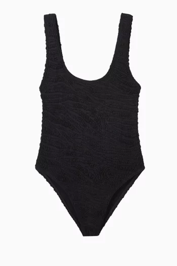 Madison One-piece Tiger Texture Swimsuit