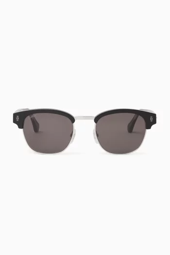 Wayfarer Sunglasses in Metal & Acetate