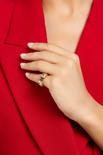 Renaissance®  Black Onyx Ring in 18kt Gold