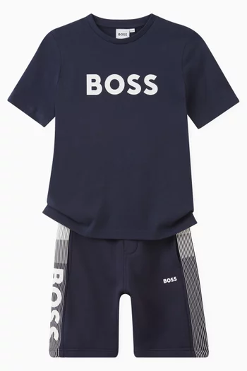 Logo-print T-shirt in Cotton