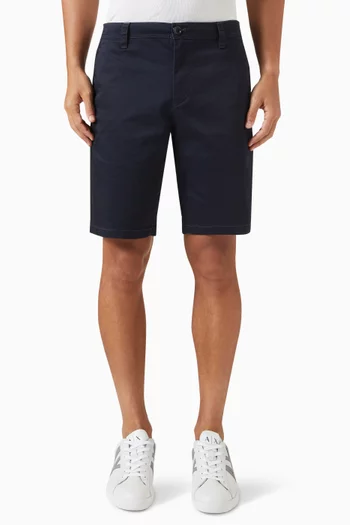 Bermuda Shorts in Cotton Blend