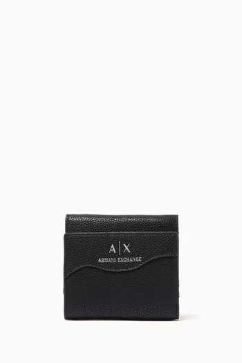 AX Tri-fold Wallet in Leather