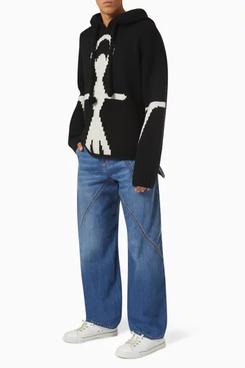 Twisted Workwear Jeans in Denim