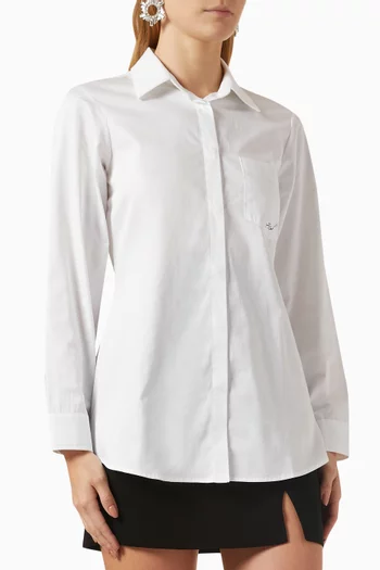 Alif Shirt in Cotton-poplin