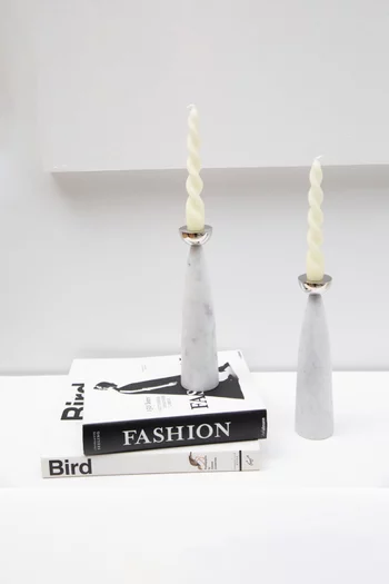 Coluna Candle Holders, Set of 2