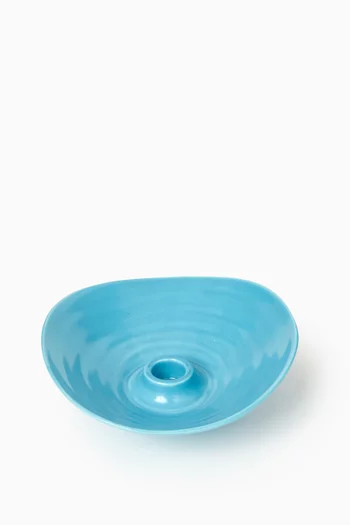 Cannes Large Candle Holder in Porcelain