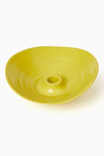 Nablus Large Candle Holder in Porcelain