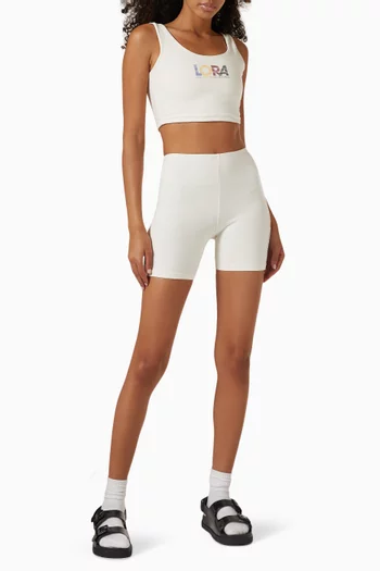 تي شيرت بلا أكمام بشعار L.O.R.A جيرسيه