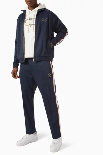 Dubai Clifton Track Jacket in Cotton Blend