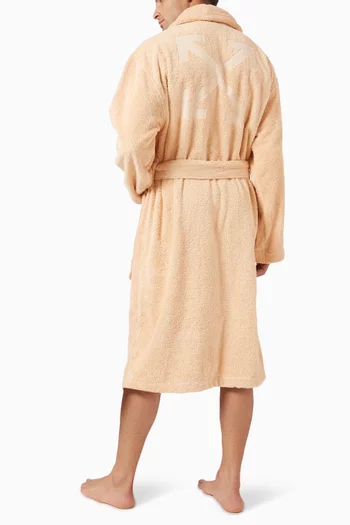 Bookish Bathrobe in Cotton-terry