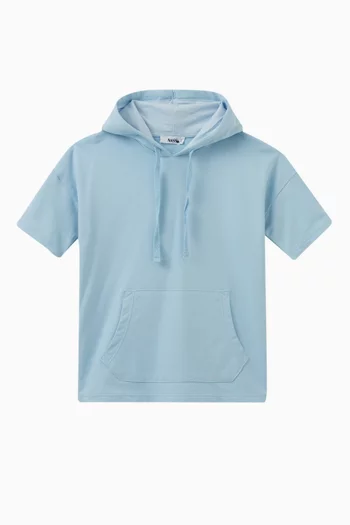 Drawstring Hoodie Sweatshirt in Cotton