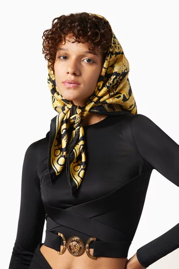 Foulard Scarf in Silk Twill