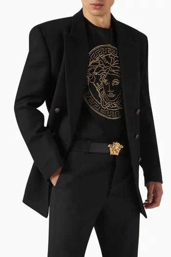 La Medusa Belt in Calf Leather