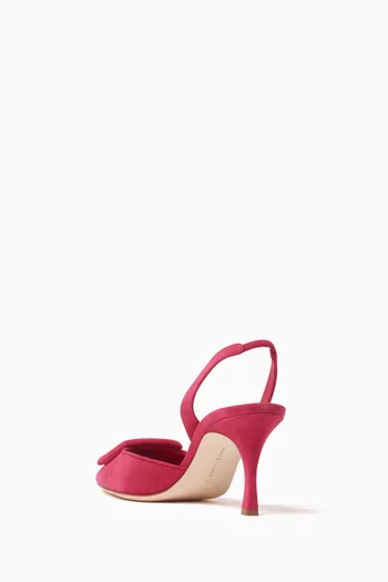 Maysli 70 Slingback Pumps in Suede