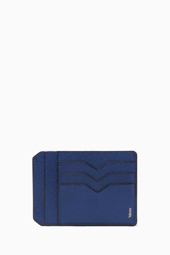 Card Case & Document Holder in Millepunte Leather