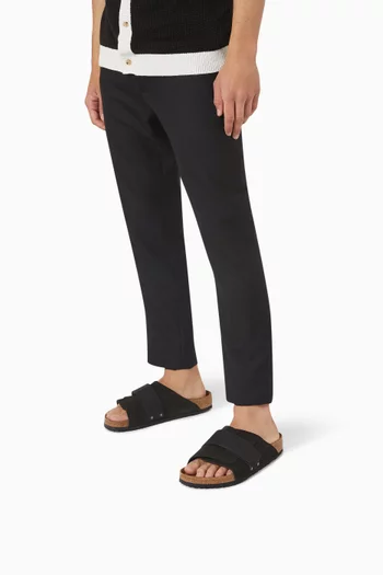 Kyoto Sandals in Suede Nubuck