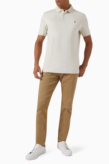 Polo Shirt in Cotton Knit