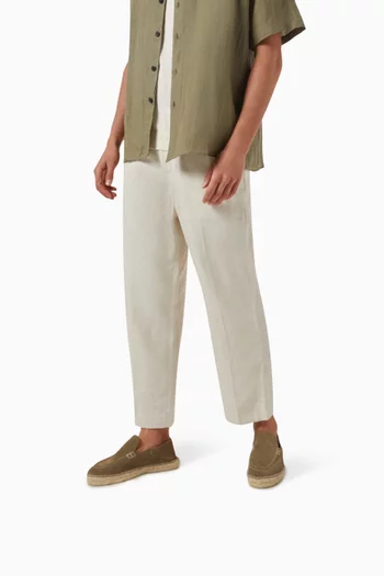 Traveller Loafer Espadrilles in Suede