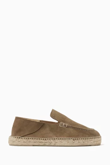 Traveller Loafer Espadrilles in Suede