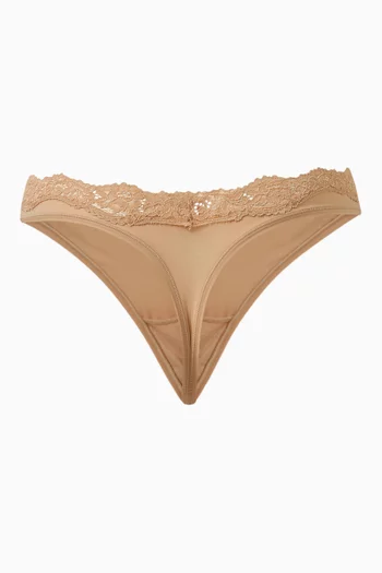 Fits Everybody Lace Dipped Thong