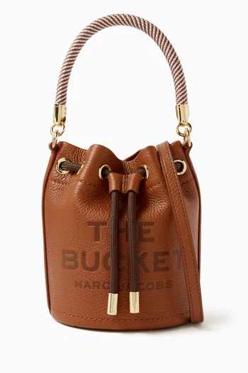 The Mini Bucket Bag in Grain Leather