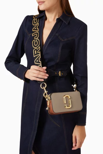 The Snapshot Camera Crossbody Bag in Leather