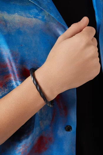 DY Helios™ Cuff Bracelet in Black Titanium