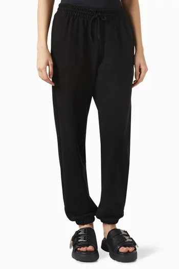 Drawcord Track Pants in Jersey