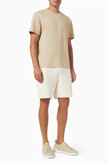 تي شيرت قطن جيرسيه مصبوغ