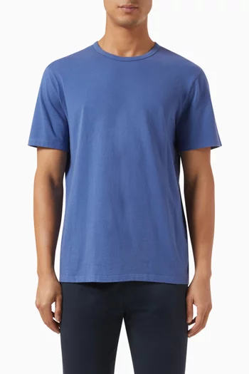 Garment Dyed T-shirt in Cotton Jersey