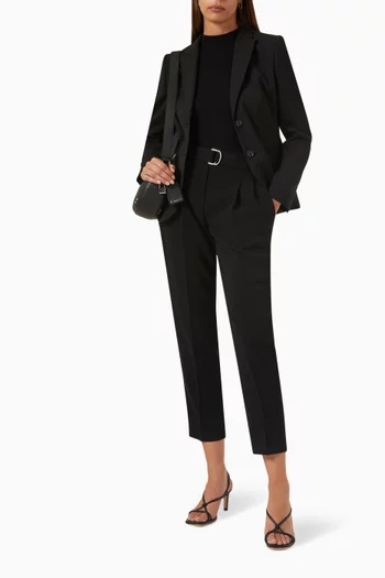 Juleah Blazer in Wool-blend