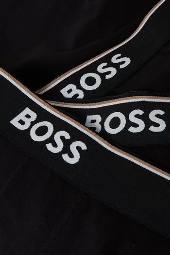 Power Trunks in Cotton Stretch, Set of 3