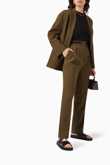 Bea Suit Pants in Stretch Suiting