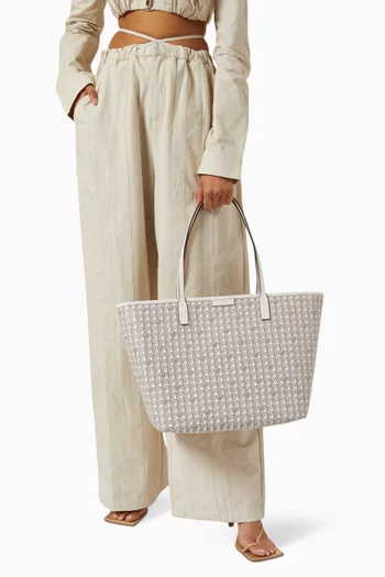 Ever-ready Zip Tote Bag in Coated-canvas