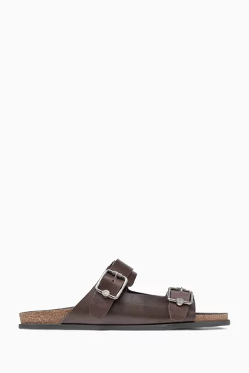Etta City Sandals in Leather