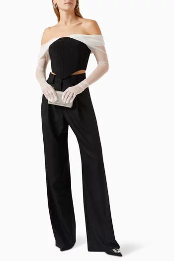 Gigi Corset Top in Silk-blend