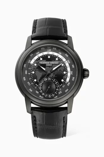 Classic Worldtimer Quartz Watch, 42mm