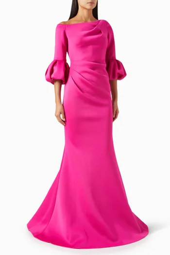 Off-shoulder Gown