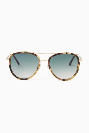 Saint Tropez Sunglasses in Acetate & Metal