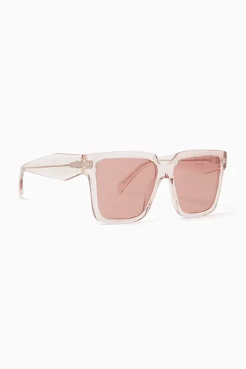 Square Sunglasses in Acetate