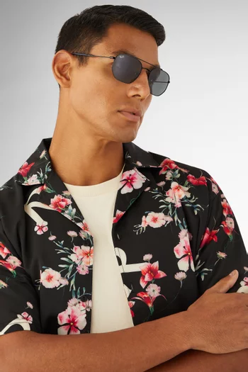 RB3707 Sunglasses in Metal