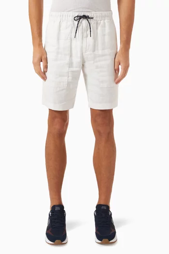 Harlem Utility Shorts in Linen